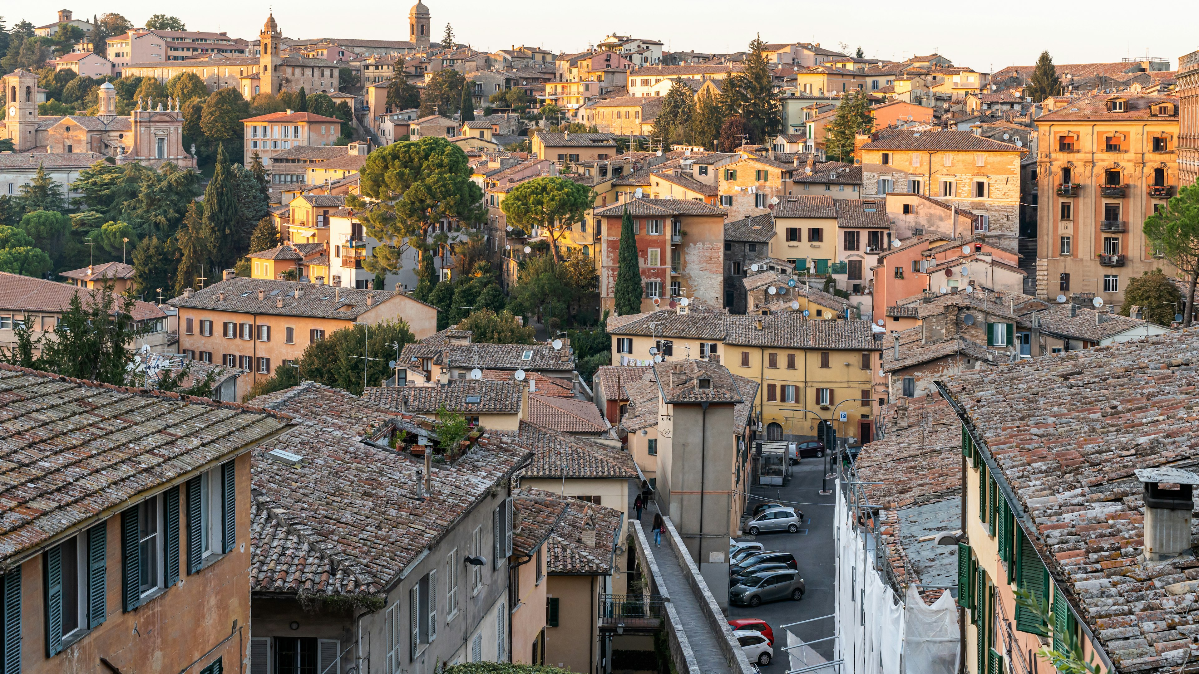 Via dell'Acquedotto in Perugia